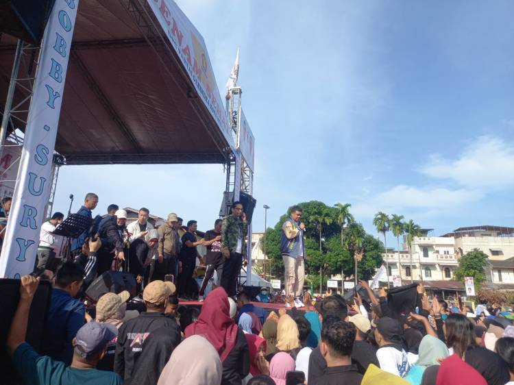 Keamanan Terjamin: Polda Sumut Amankan Kampanye Senam Sehat Cagub di Medan