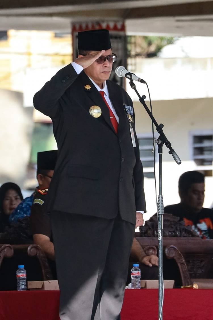 Matheos Tan Pimpin Upacara Peringatan Hari Sumpah Pemuda ke-96 di Siantar