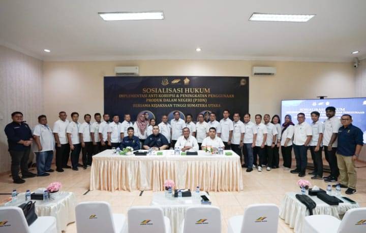 PT Perkebunan Nusantara IV Regional 1 Sosialisasi Hukum  Bersama Kejatisu