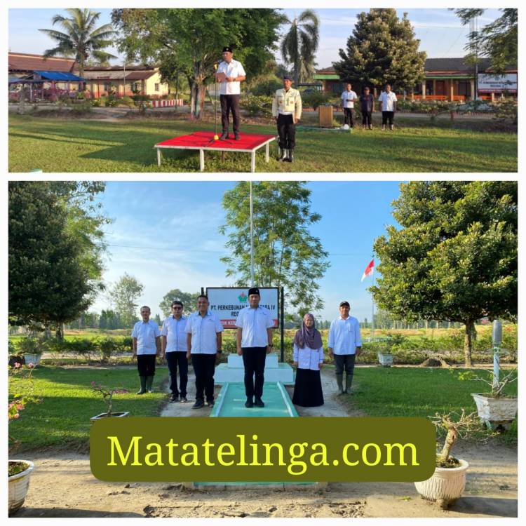 Andi S.Limbong Manager PTPN IV Regional II kebun Tanah Itam Ulu Irup Sumpah Pemuda