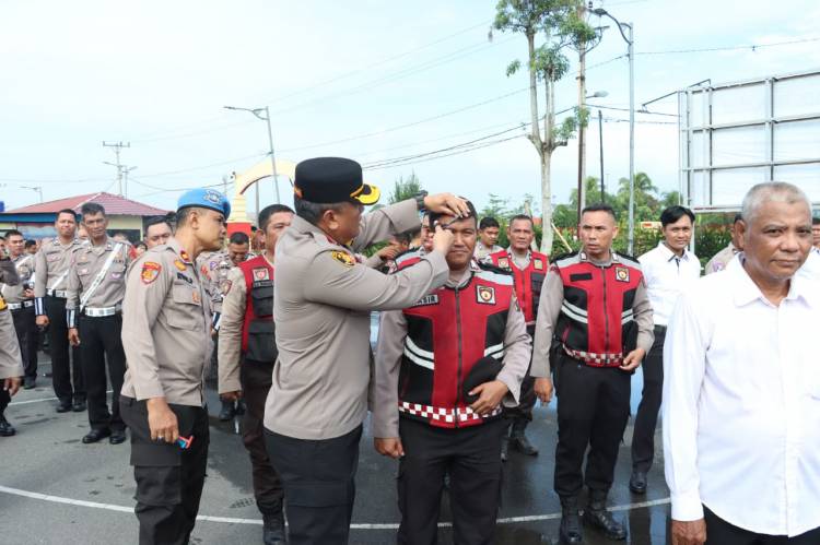 Kapolres Belawan Gelar Gaktibplin Anggota
