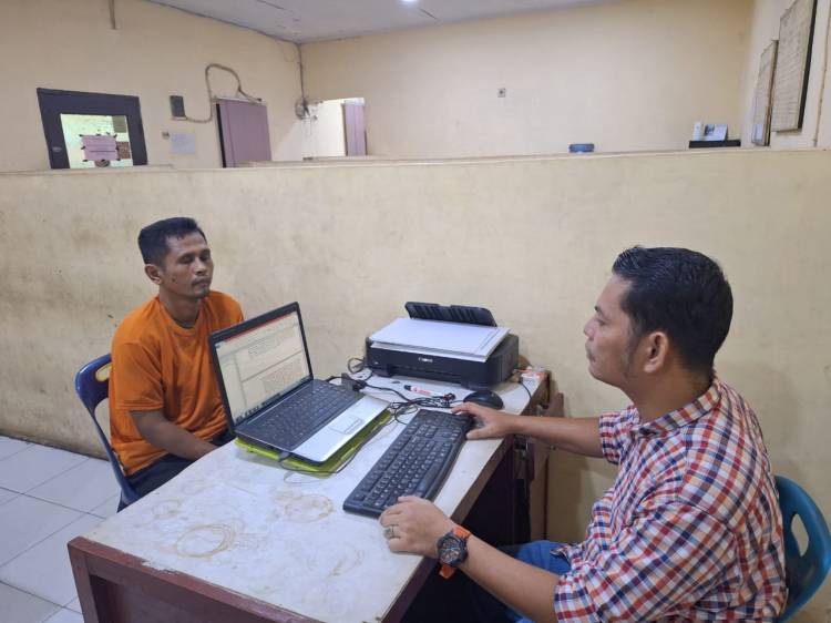 Berulang Kali Beraksi, 1 Maling Motor di Kompleks Avisena Ditangkap, 2 Buron