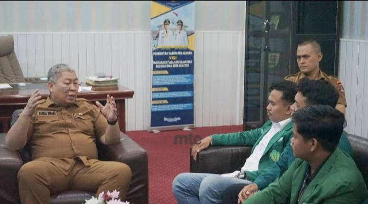 Ikatan Pelajar Al-Washliyah Audensi Bersama Pj.Sekdakab Asahan