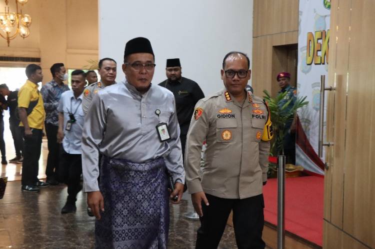 Polrestabes Medan Gelar Deklarasi Pilkada Damai Kota Medan 2024, Hadirkan 3 Paslon