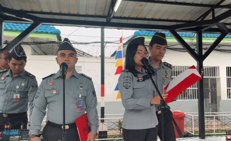 Rutan elas 1 Medan Upacara Peringatan Hari Kesaktian Pancasila