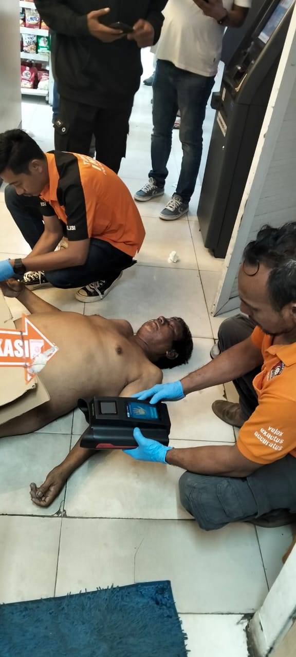 Jukir Tewas Bugil di Toilet Supermarket Titi Kuning