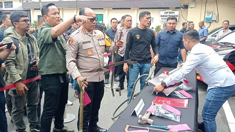 Polrestabes Bongkar Sejumlah Kasus Pencurian, Ini Dia....