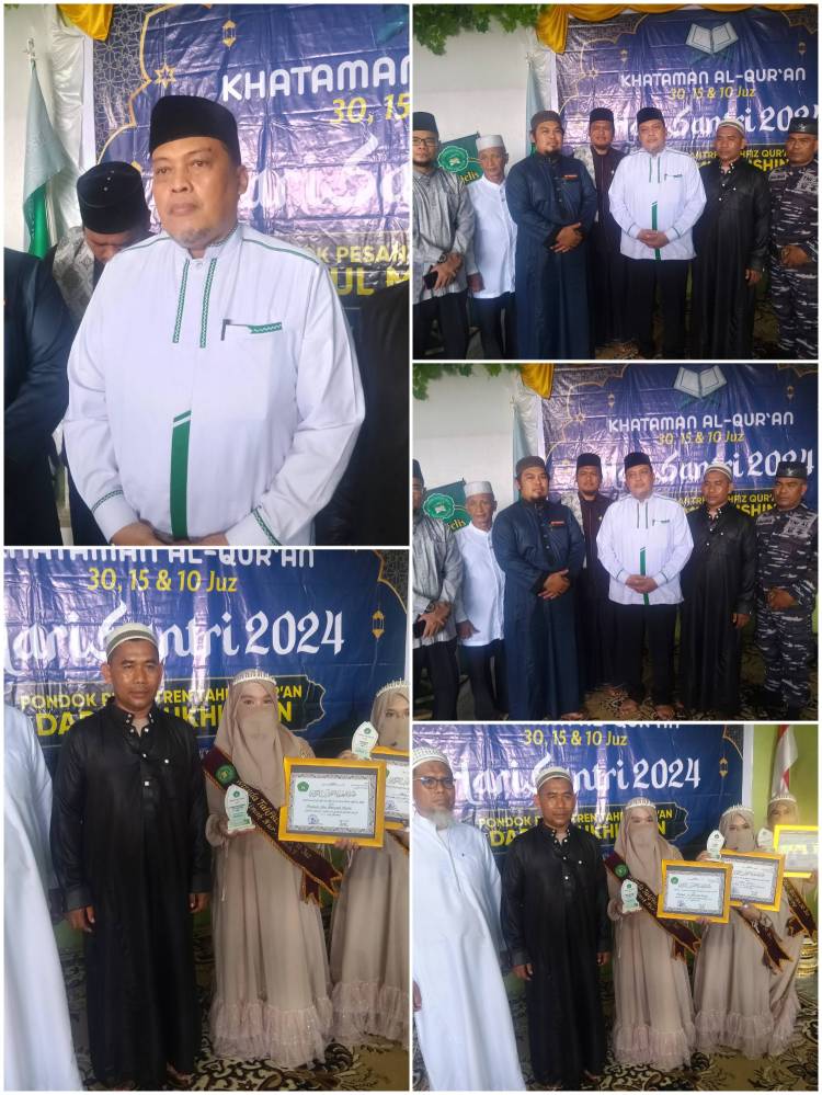 Meperingati Hari Santri Di Ponpes Darul Mukhlisin Dan Gelar Wisuda.