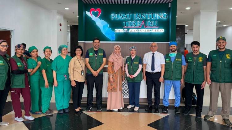Misi Bedah Jantung Tahap 4, RS Adam Malik dan KSRelief Berhasil Operasi 10 Pasien