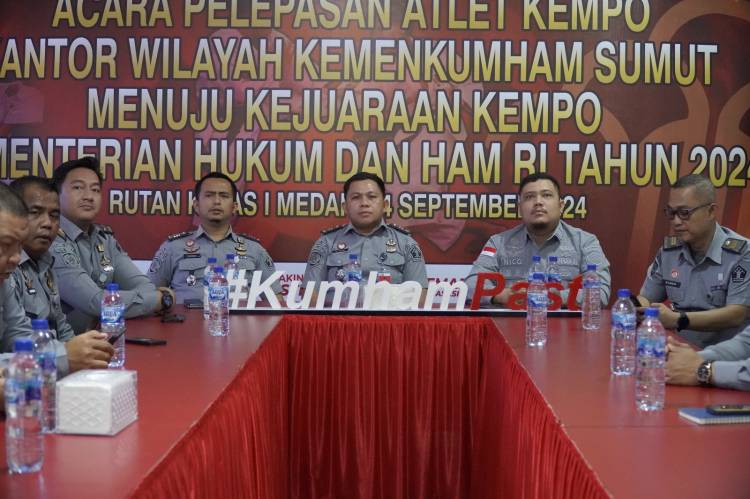 Rutan Kelas I Medan Ikuti Arahan Menteri Imigrasi dan Pemasyarakatan