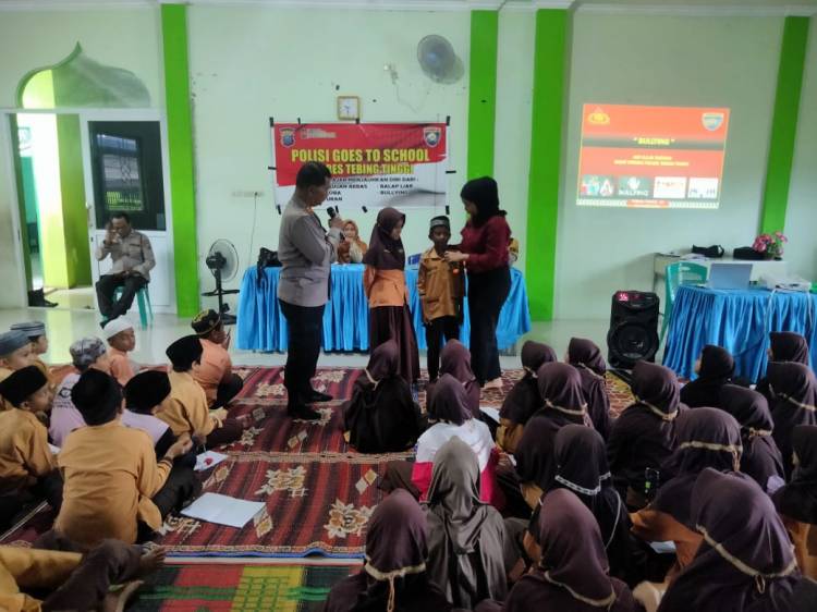 Sat Binmas Polres Tebingtinggi Sosialisasi Anti Bullying