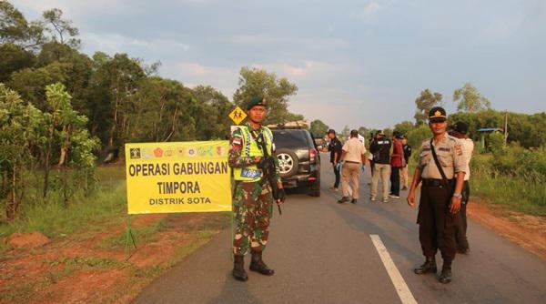 Imigrasi Merauke Gandeng Satgas Yonif MR 411 Kostrad Dalam Operasi Timpora