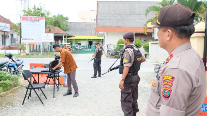 Polres Tanjungbalai Perketat Penjagaan Pasca Bom Bunuh Diri di Medan