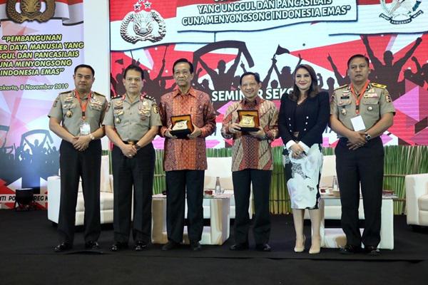 Mendagri Dorong Pembentukan SDM Unggul dan Pancasilais untuk Indonesia Aman