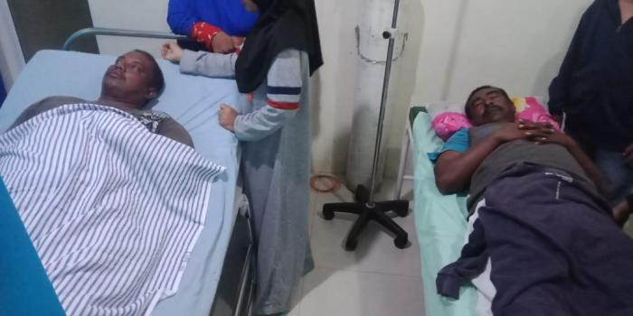 Tujuh Nelayan  di kapal Sabana PB 2214, Selamat di hantam Ombak