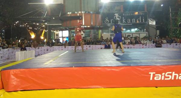 162 Pelajar Ikuti Kejuaraan Terbuka Wushu Sanda di Medan