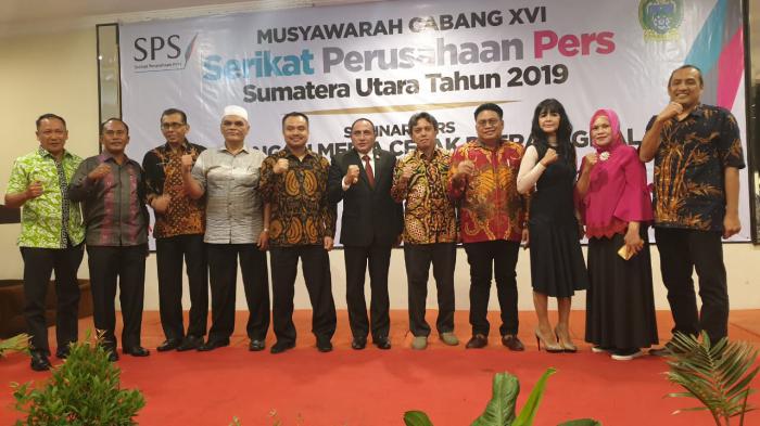 Farianda Putra Sinik Kembali Pimpin SPS Sumut 2020-2024