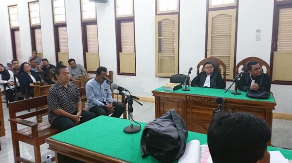 Korupsi Rp747 Juta, Eks Kepala dan Bendahara Desa di Sergai Duduk di Kursi Pesakitan