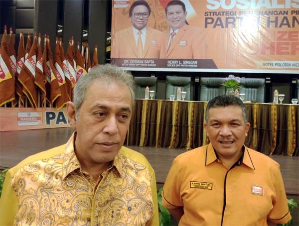 Kodrat Shah : Kita Pasti Dukung Kalau Bobby Mendaftar ke Hanura 