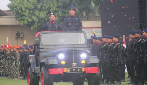 Wakapolda Pimpin HUT ke 74 Korps Brimob di Sumut