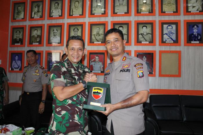 Wujudkan Sinergitas , Pangdam I BB Berkunjung Ke Mapolres Labuhanbatu