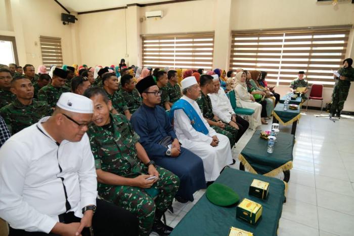 Memperingati Maulid Nabi Muhammad SAW TH 1441 H / 2019 M dilaksanakan di Makodim 0201/BS