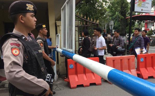 Pengamanan Polrestabes Medan Diperketat Pascaledakan
