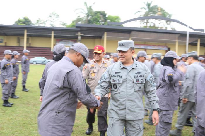 Diklat Kesamaptaan Paramiliter Bakamla RI Resmi Berakhir