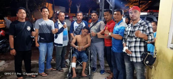 Timsus Gurita Polres Tanjung Balai Tembak Pelaku Curanmor