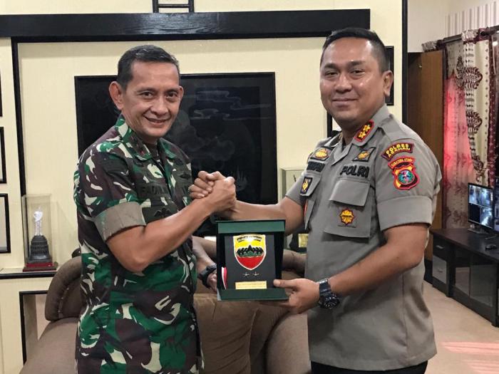 Pangdam I/BB Silahturahmi ke Mapolres Asahan
