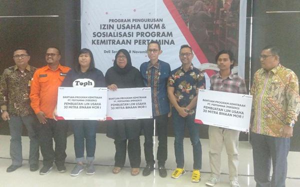 Pertamina Bantu 30 Mitra Buat Izin Usaha