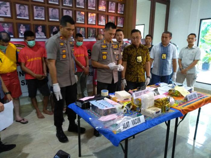 Jaringan Narkoba Internasional Melibatkan WNA di Gagalkan Polisi