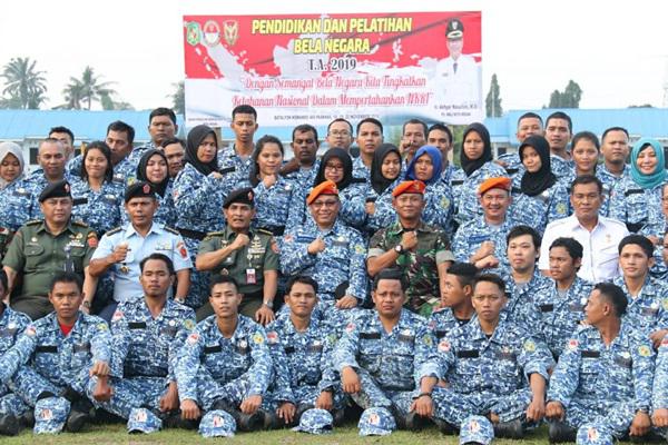 120 Kader Bela Negara Kota Medan Dikukuhkan