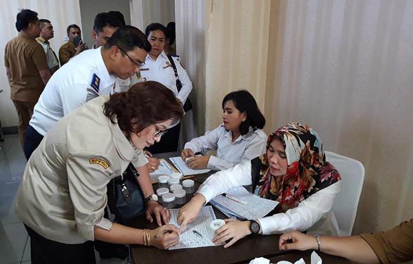 Seluruh Pejabat Pemprovsu Tes Urine, Terbukti Konsumsi Narkoba Ditindak Tegas