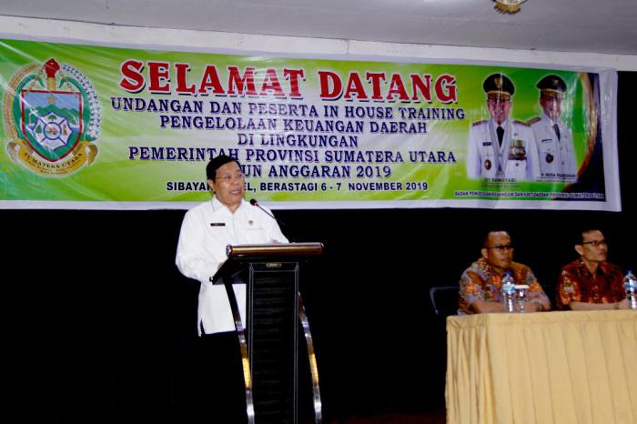 OPD Pemprov Sumut Dilatih  Penggunaan Aplikasi SIMDA
