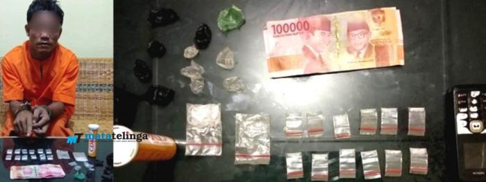 Oncom, Pedagang Narkoba Eceran Mendekap di Terali Besi Bandar Pulau