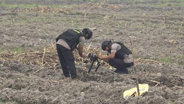 Brimob Polda Sumut Kembali Musnahkan Bahan Peledak Pelaku Teroris di Medan