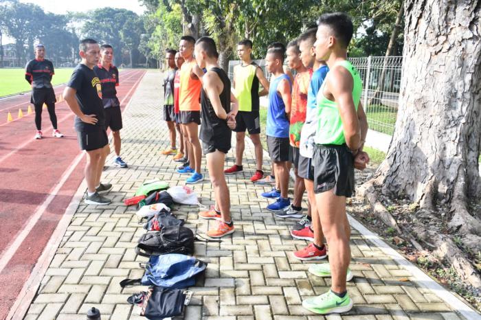 Pantau Latihan Tim Porad, Pangdam I/BB Berikan Motivasi dan Spirit Bertanding 