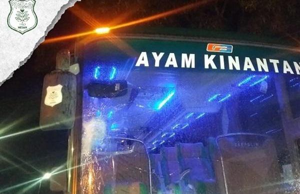 Bus PSMS Medan Dilempari OTK