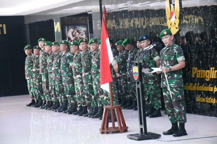 Pangdam I/BB Terima dan Lepas Satgas Pam Ops Pulau Terluar TA 2019 