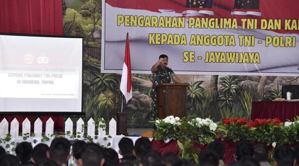 Panglima TNI : Sinergitas TNI-Polri Sampai Akhir Hayat