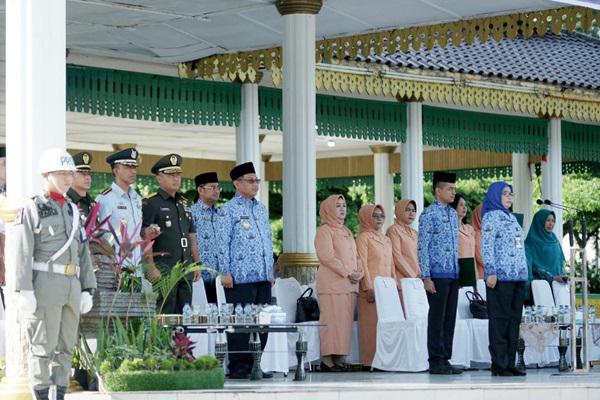 Pimpin HUT ke-48 Korpri di Sumut, Sabrina Minta Cara Kerja Birokrasi Harus Diubah