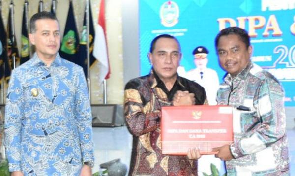 Pemkab Sergai Terima DIPA dan TKDD 2020 