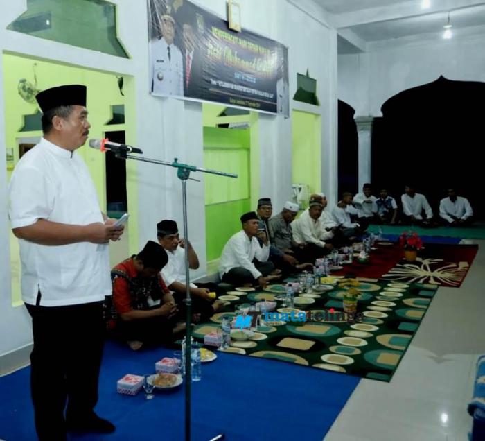 Peringatan Maulid Nabi Muhammad SAW Didesa Ambalutu Dihadiri Sekdakab Asahan