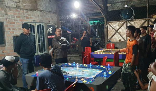 Polres Sergai Grebek Lokasi Judi di Kampung Pon