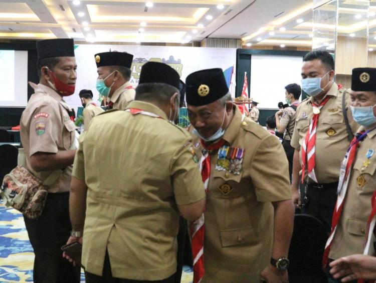 Husni Terpilih Sebagai Kakwarcab  Gerakan Pramuka Kota Medan 2020-2025