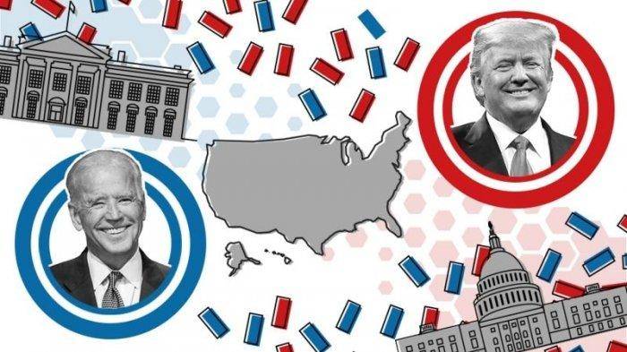 Peta Pertarungan Trump vs Biden di Pilpres AS