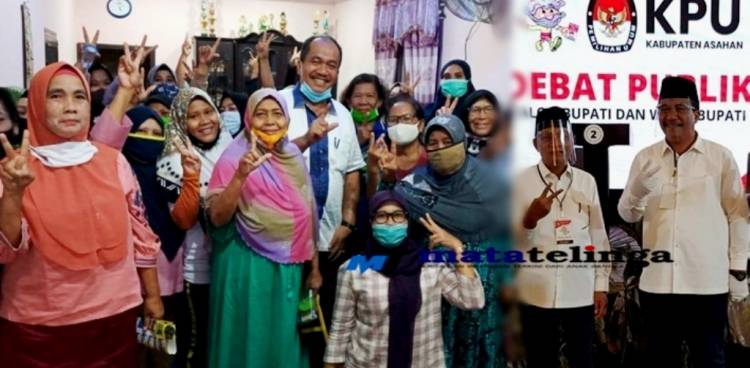 Debat Publick Diikuti Tiga Pasangan Calon Bupati Asahan, Nomor Urut Dua Pilihan Masyarakat