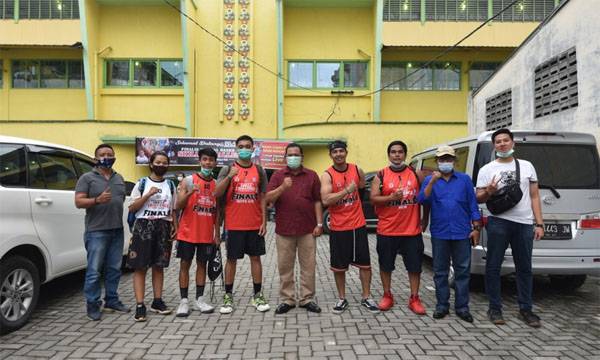 Walikota PSP Hadiri Kejuaraan Virtual Basket