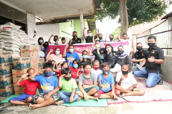 Aipda Hengki Siahaan, Personil Brimob Polda Sumut Kelola Puluhan Komunitas Anak Anak